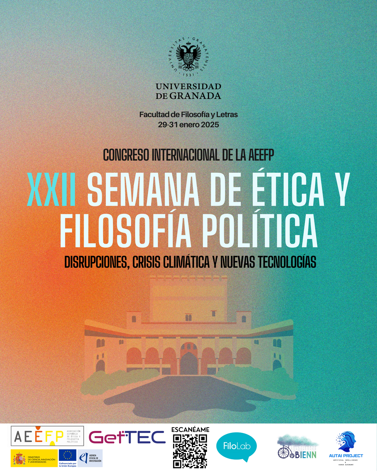 Plus Ethics_Pablo Cerezo participated in the International Congress of the AEEFP (Spanish Association of Ethics and Political Philosophy)